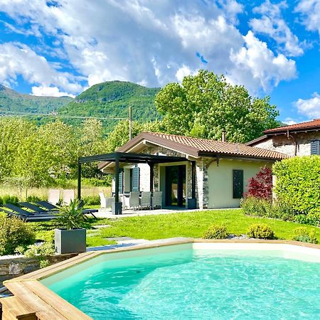 Villa Larius Gravedona Esterno foto