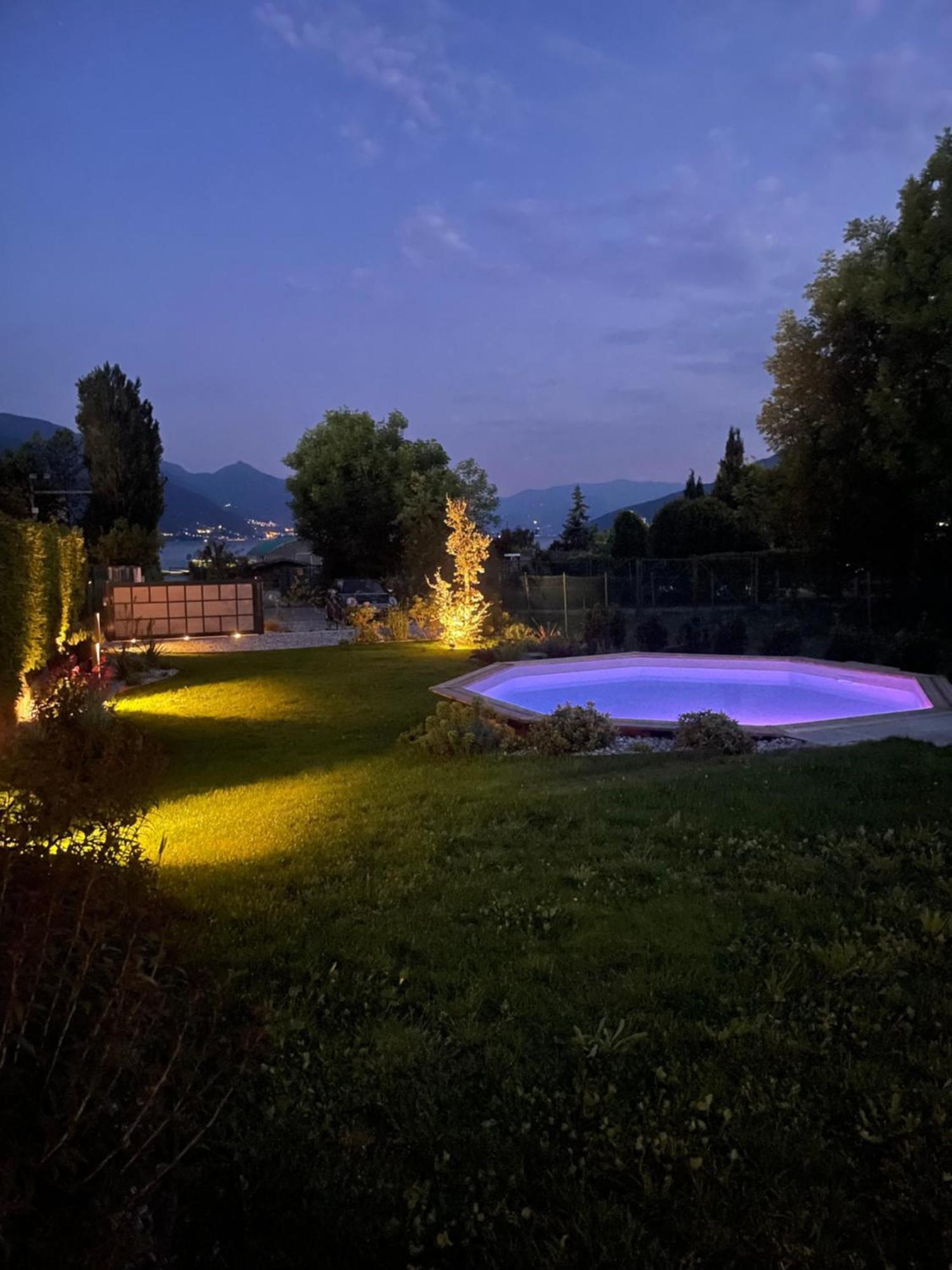 Villa Larius Gravedona Esterno foto