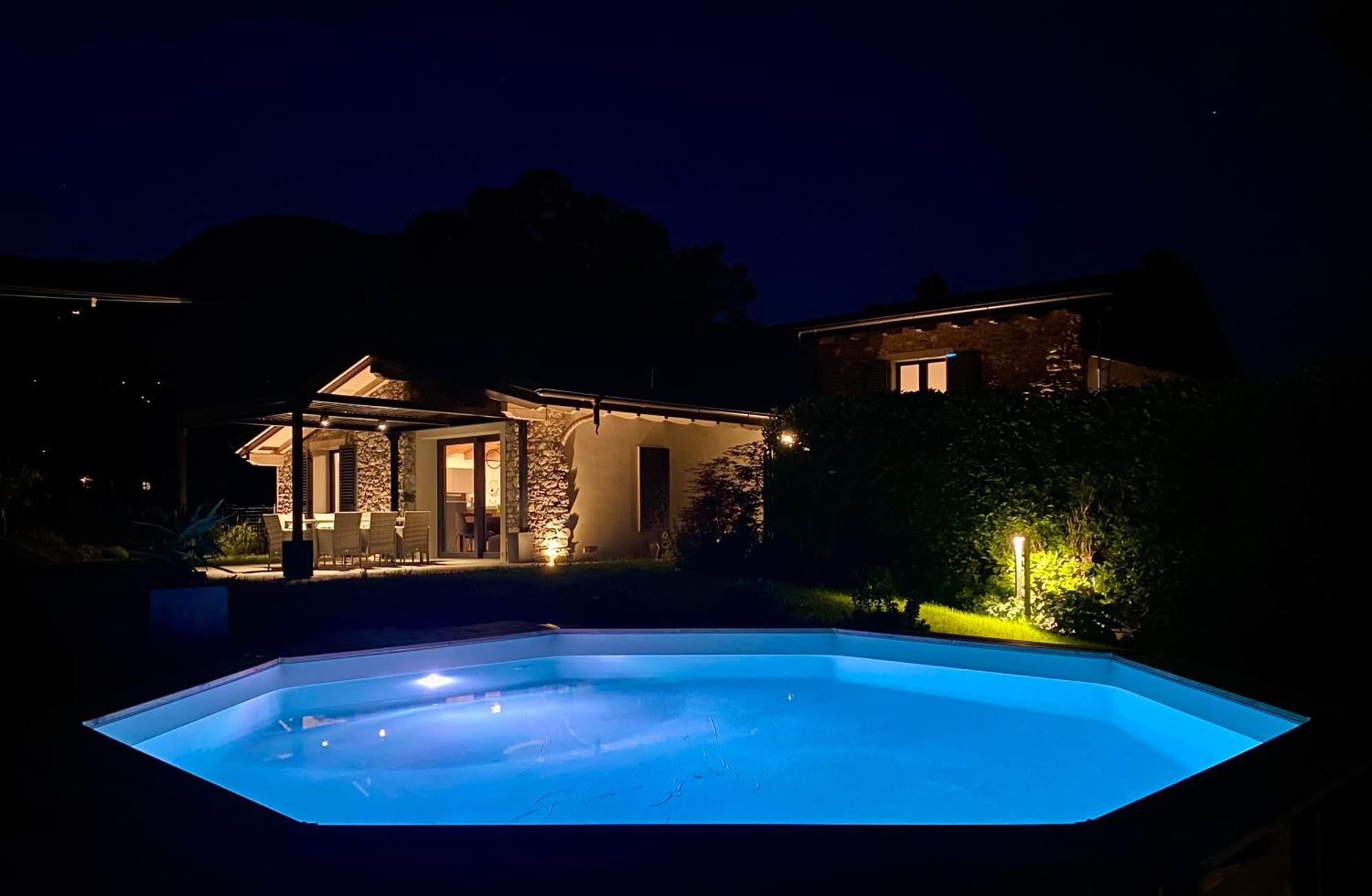 Villa Larius Gravedona Esterno foto