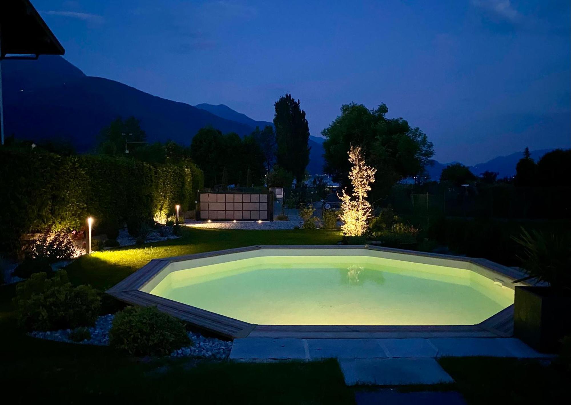 Villa Larius Gravedona Esterno foto