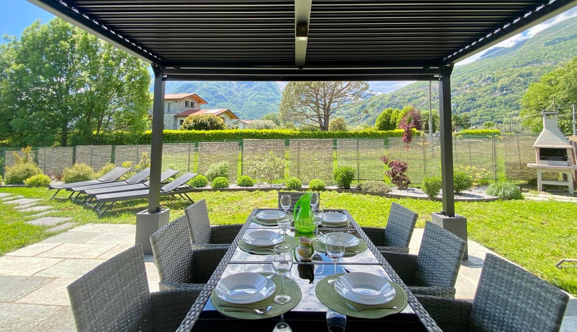 Villa Larius Gravedona Esterno foto
