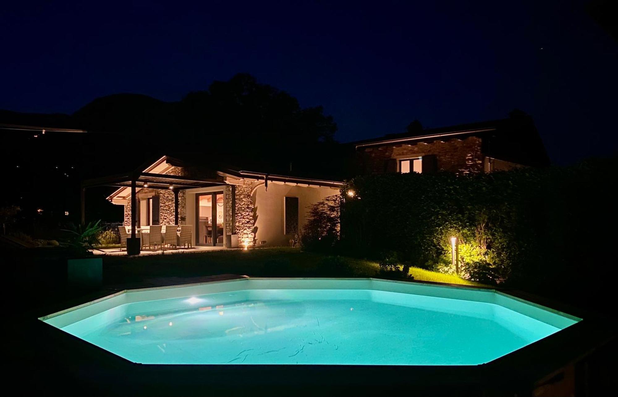 Villa Larius Gravedona Esterno foto