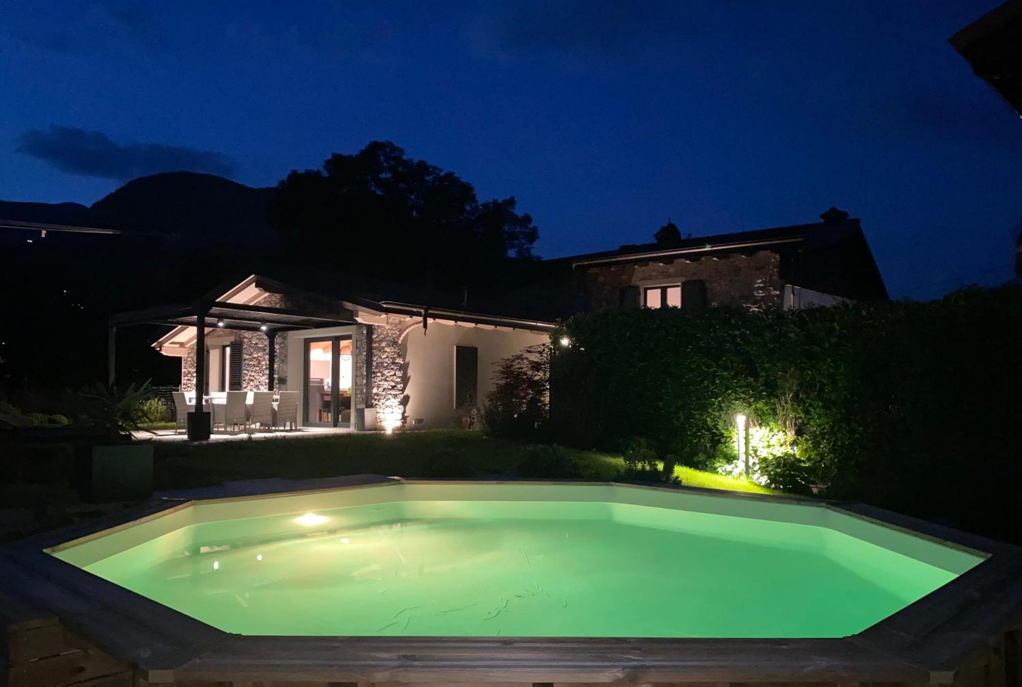 Villa Larius Gravedona Esterno foto