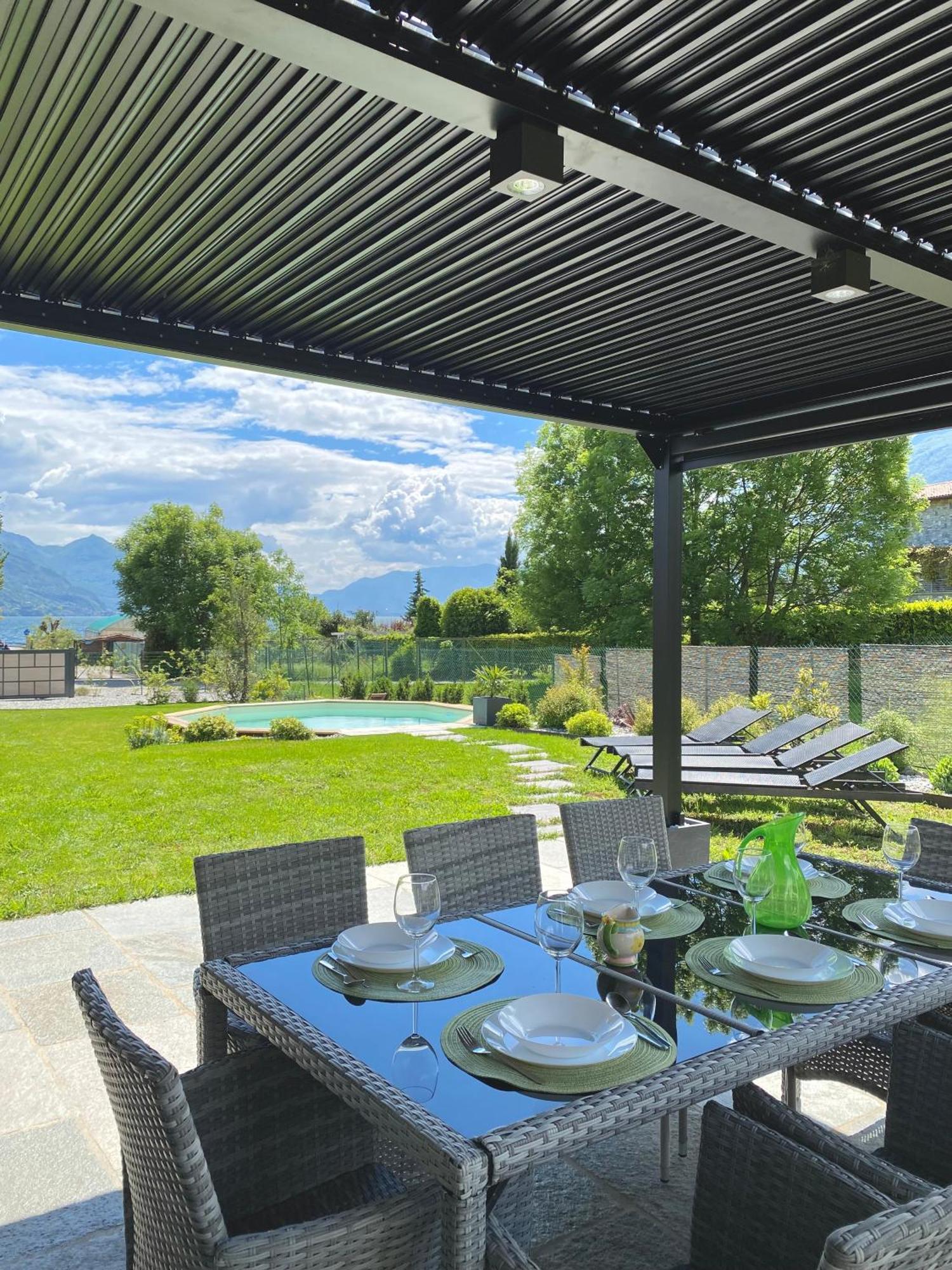 Villa Larius Gravedona Esterno foto