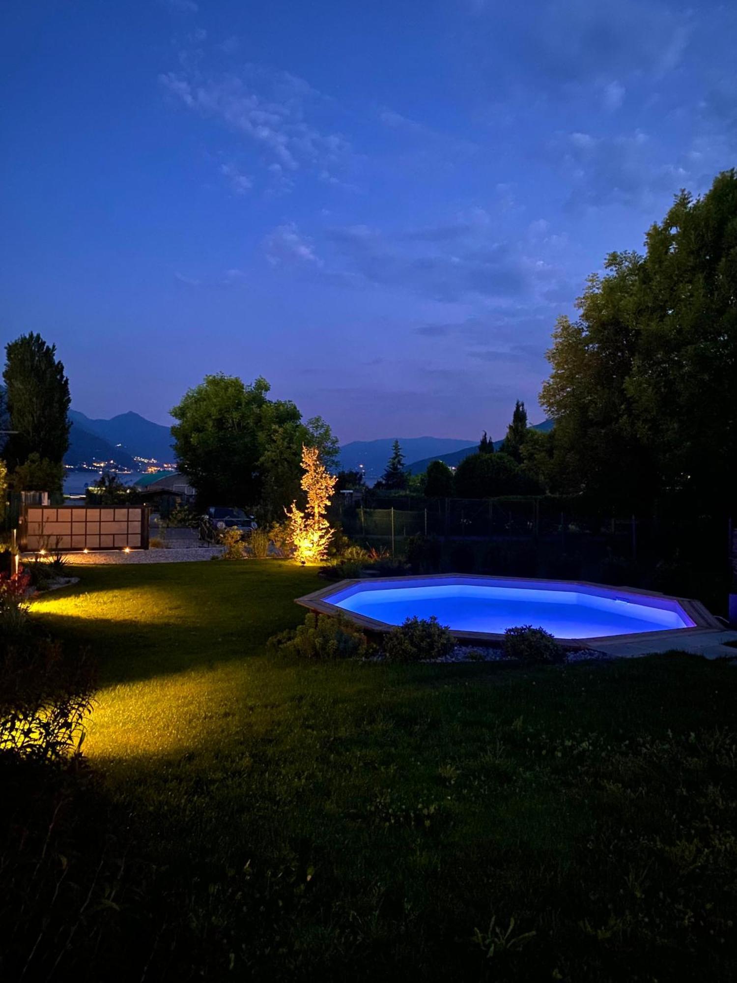 Villa Larius Gravedona Esterno foto