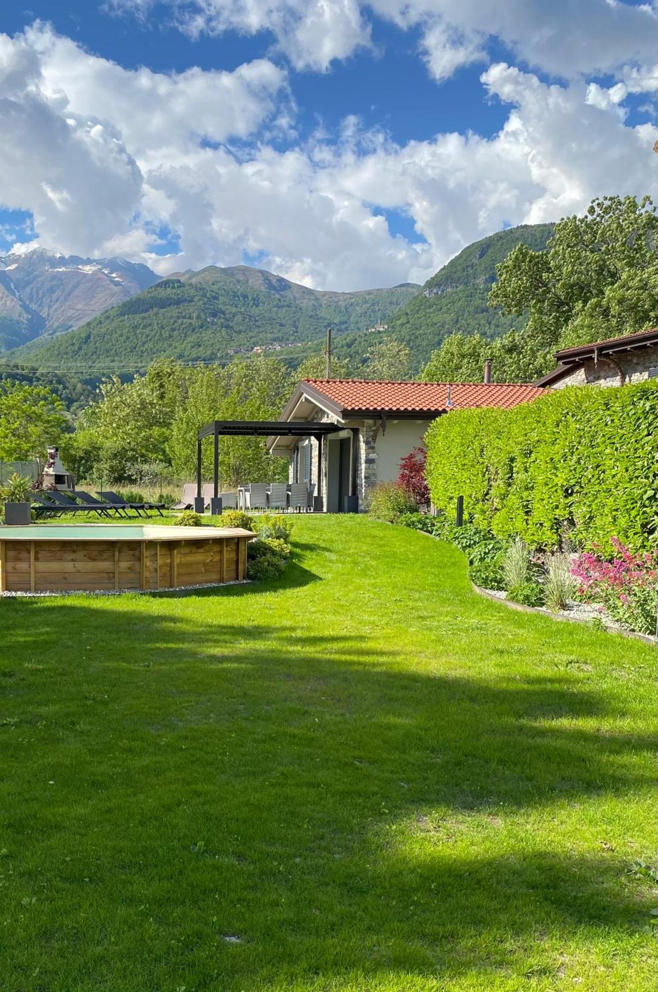 Villa Larius Gravedona Esterno foto