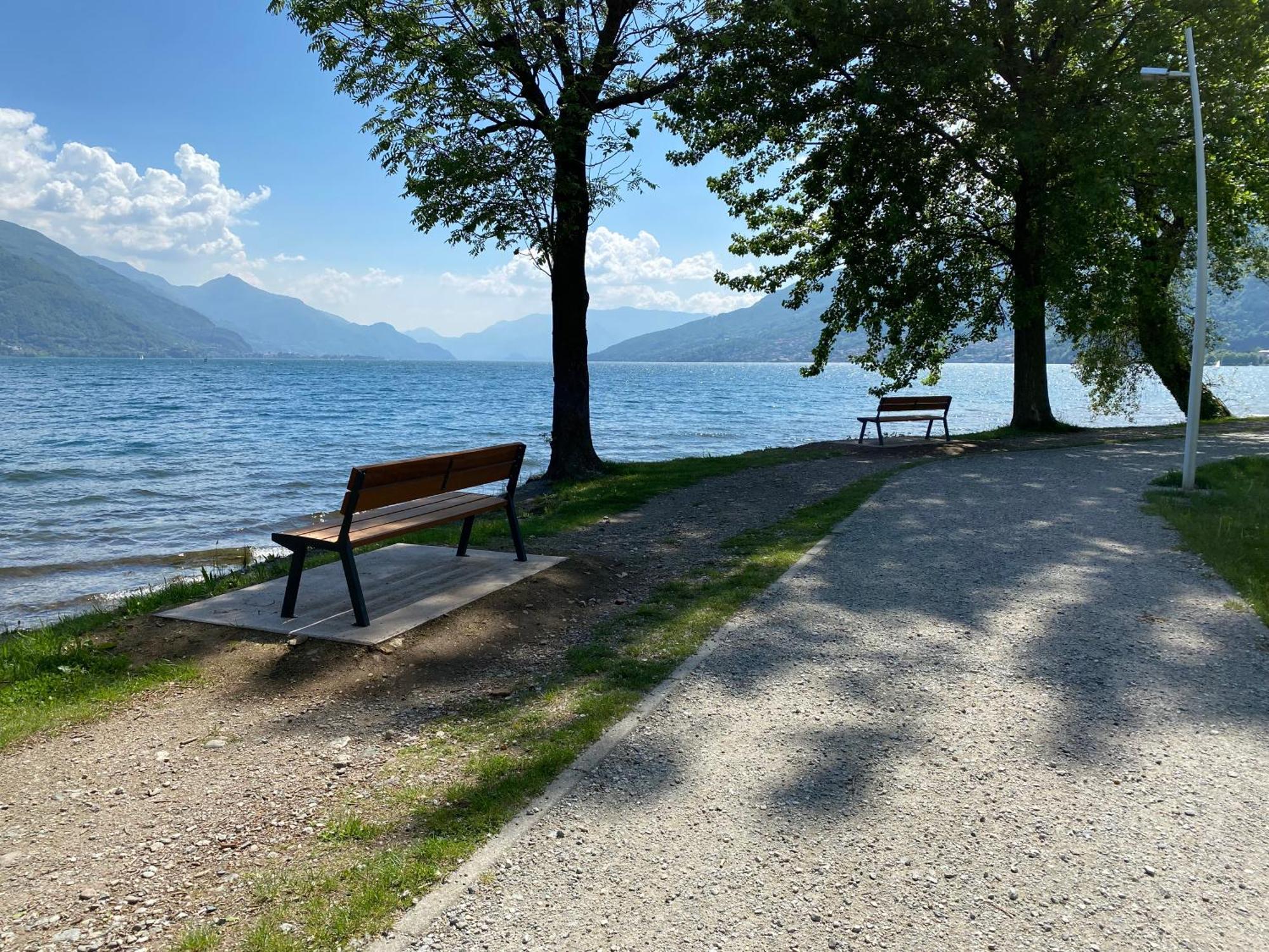 Villa Larius Gravedona Esterno foto